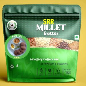 Ragi Millet Idly Batter